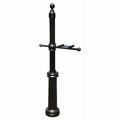 Special Lite Products Fresno Direct Burial Mailbox Post with Single Arm, Hand Rubbed Bronze SPK-592-BRZ